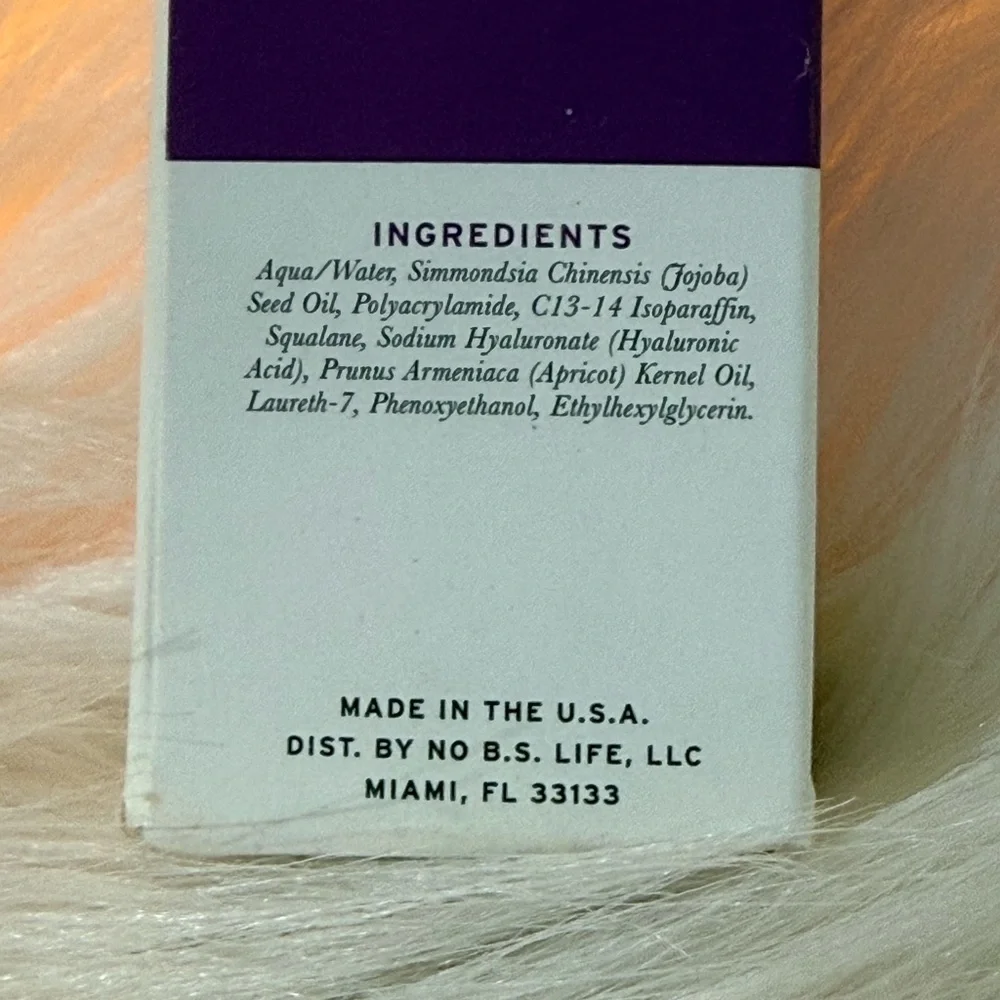 no b.s. Day + Night Hyaluronic Cream 2 oz